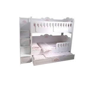 RİNG YANDAN MERDİVENLİ RANZA YAVRULU