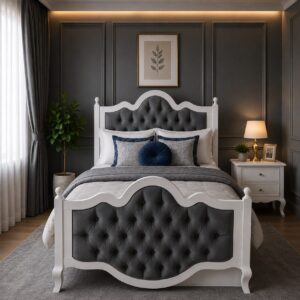 ELİT KARYOLA YAVRULU KAPİTONELİ GRİ