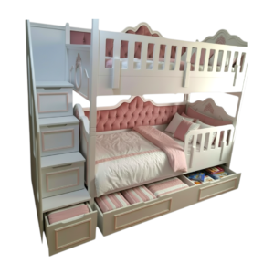 KLAS YANDAN MERDİVENLİ KAP RANZA