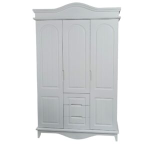 OLIVER 3 KAPILI DOLAP OVAL DERZLİ